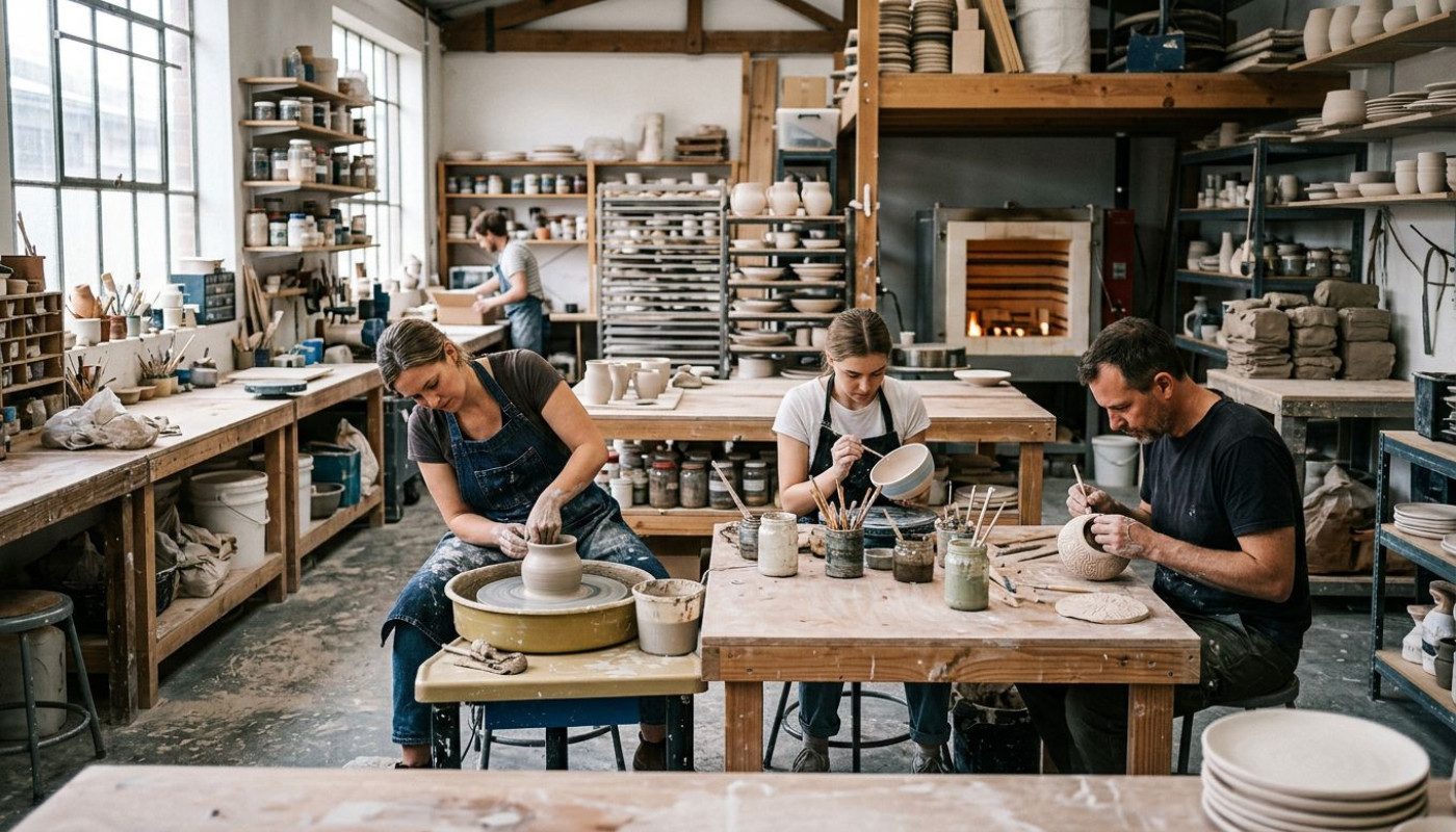What Happens Behind The Scenes At A Thriving Artisan Workshop?